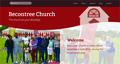 Desktop Screenshot of becontreechurch.com